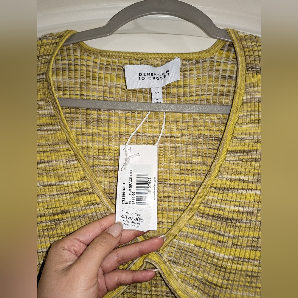 11. NWT DEREK LAM 10 CROSBY GEOVANA CUT OUT SWEATERDRESS - Picture 8 of 11